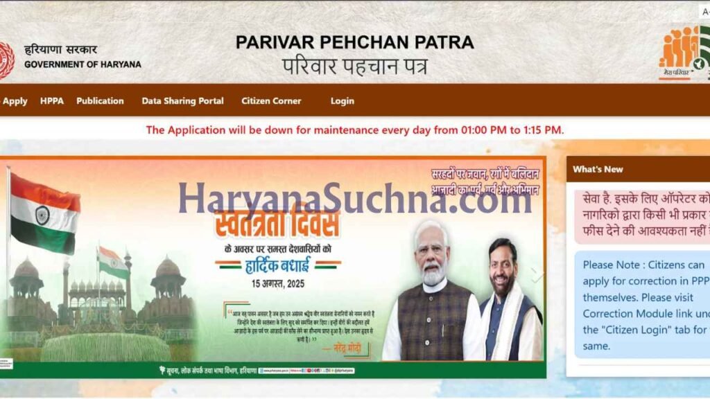 Haryana Family ID