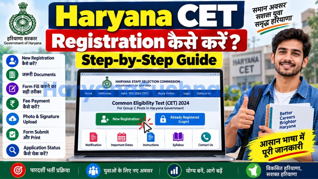 Haryana CET Registration