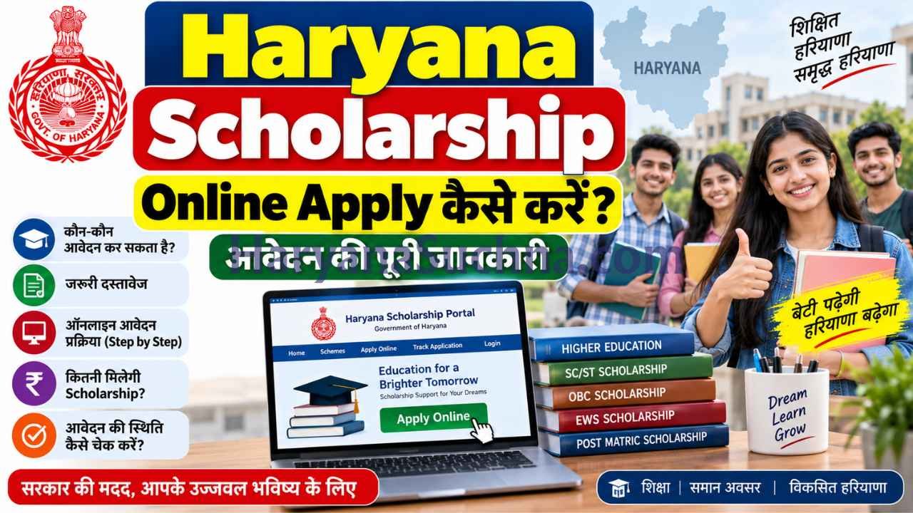 Haryana Scholarship Online Apply 2026